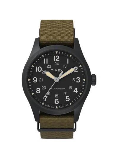 Timex Expedition Field Post Solar 36mm In Green