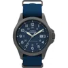 Timex ® Expedition® North Field Post Solar Webbing Strap Watch In Blue