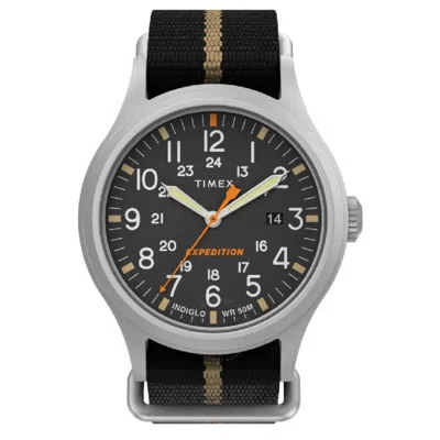 Timex Expedition North Quartz Black Dial Men's Watch Tw2v07800 In Yellow/silver Tone/black