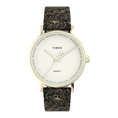 Timex Fairfield Ladies Watch In Gold
