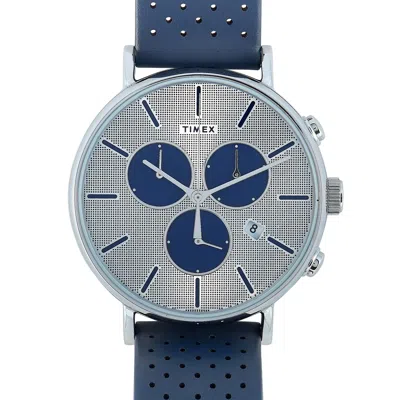 Timex Fairfield Supernova Chronograph 41 Mm Watch Tw2r97700 In Multi
