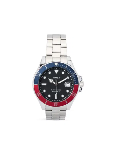 Timex Harborside Coast 43mm In Yellow/blue/red/silver Tone