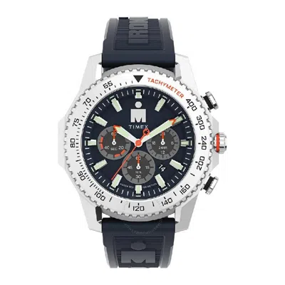 Timex Ironman Adrenaline Chronograph Quartz Blue Dial Men's Watch Tw2w55500