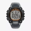 Timex Ironman Essential Mens Multi-function Gray Strap Watch Tw5m64500jt In Black
