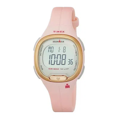 Timex Ironman Heartfit Transit Resin Activity Heart Rate Pink Ladies Watch