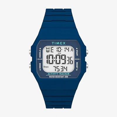 Timex Ironman Unisex Adult Blue Strap Watch Tw5m55700jt In No Color