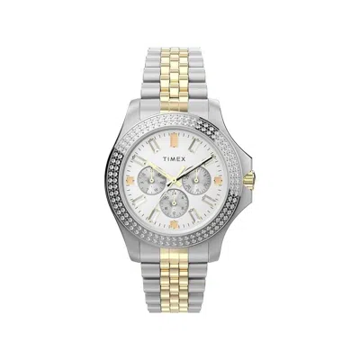 Timex Kaia Multifunction 40mm Ladies Watch In Gold