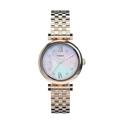Timex Ladies' Watch  Tw2t78800 ( 28 Mm) Gbby2 In Metallic