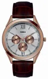 Timex Leather Chronograph Mens Watch