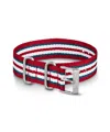 Timex Leather Mens Strap In Red