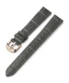 Timex Leather Womens Strap In Gray
