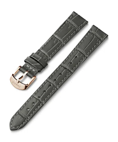 Timex Leather Womens Strap In Grey