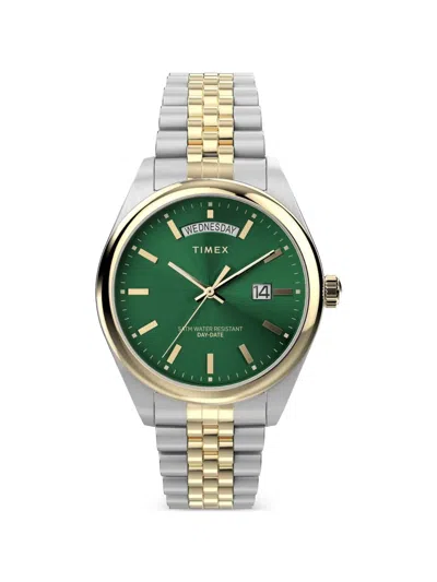 Timex Legacy 41mm Watch In Gold