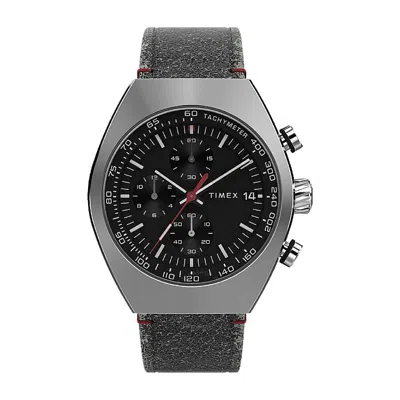 Timex Legacy Tonneau Chronograph Quartz Black Dial Men's Watch Tw2w50000