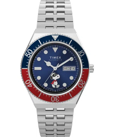 Pre-owned Timex M79 Automatic X Peanuts - Pepsi Snoopy - Tw2w47500