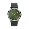 Timex Marlin Stainless Steel Watch In Green/silver Tone/black