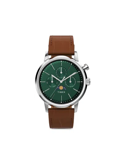 Timex Marlin Moon Phase 40mm In Green