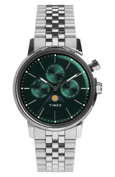TIMEX TIMEX® MARLIN® MOONPHASE BRACELET WATCH, 40MM