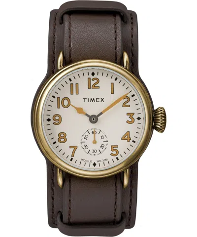 Timex Men's 38mm Quartz Watch In Brown