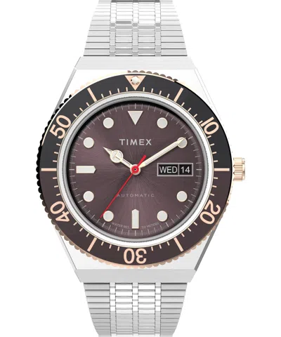 Timex Men's 40mm Automatic Watch In Metallic