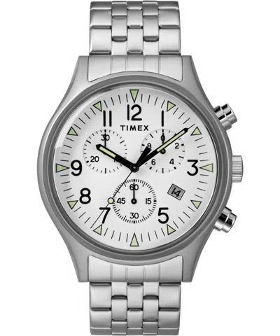 Timex Men's 42mm Stainless Steel Watch Tw2r68900 In Metallic