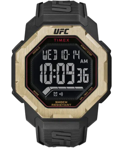 Timex Men's 48mm Polyurethane Watch Tw2v89000 In Black