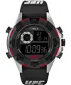 Timex Ufc Men's Kick Digital Black Polyurethane Watch, 49mm In Black
