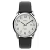 Timex Easy Reader Round-face Leather-strap 35mmwatch In White