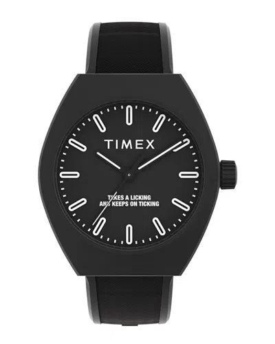 Timex Men's Eco-ceramic Black Round 40mm In Gray