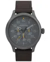Timex Men's Expedition Field Quartz Analog Brown Material Strap 43mm Round Watch In Brown