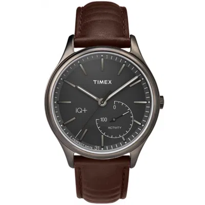 Timex Men's Iq+ Grey Dial Watch