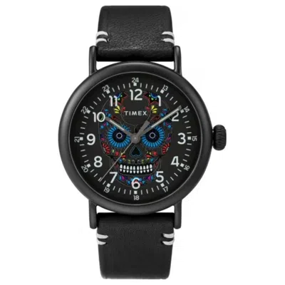 Timex Men's Los Muertos Black Dial Watch