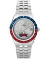 Timex Men's Quartz Analog Silver-tone Stainless Steel Watch, 38mm