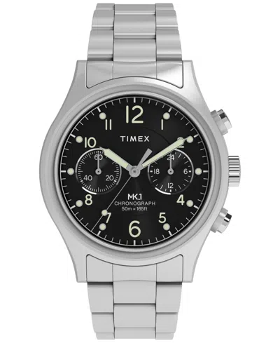 Timex ® Mk1 Chronograph Bracelet Watch, 40mm In Multi