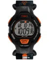 Timex Men's Quartz Digital Black Leather Watch, 38mm
