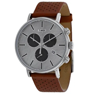 Pre-owned Timex Men's  Classic Tw2r79900 Watch In Stainless Steel