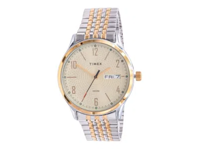 Pre-owned Timex Men's  Classic Tw2t47700 Watch In Stainless Steel In Silver