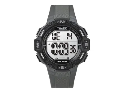 Pre-owned Timex Men's  Digital Sports Tw5m41100 Watch In Resin In Brown