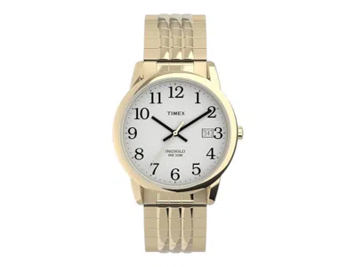 Pre-owned Timex Men's  Easy Reader Classic Tw2u30500 Watch In Brass In Gold