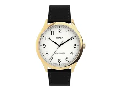 Pre-owned Timex Men's  Easy Reader Gen 1 Tw2u22200 Watch In Stainless Steel In Silver