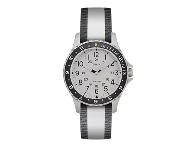 Pre-owned Timex Men's  Lab Archive Tw2r76000 Watch In Stainless Steel In Silver