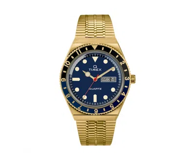 Pre-owned Timex Men's  Q Reissue Tw2u61400zv Watch In Stainless Steel