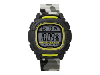 Pre-owned Timex Men's  Trend Command Tw5m26600 Watch In Resin In Brown