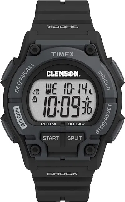 Pre-owned Timex Men's  Tribute Collegiate Ncaa Twzuclems Watch In Resin In Brown