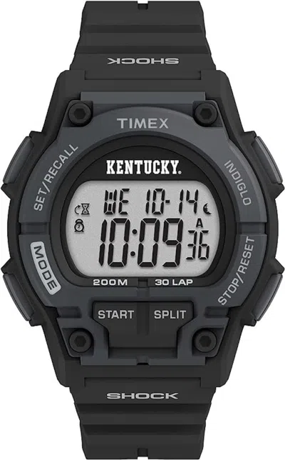 Pre-owned Timex Men's  Tribute Collegiate Ncaa Twzukenms Watch In Resin In Brown