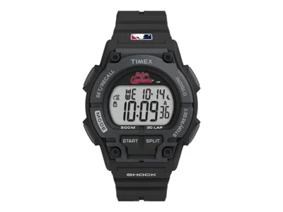 Pre-owned Timex Men's  Tribute Mlb Twzbcarms Watch In Plastic