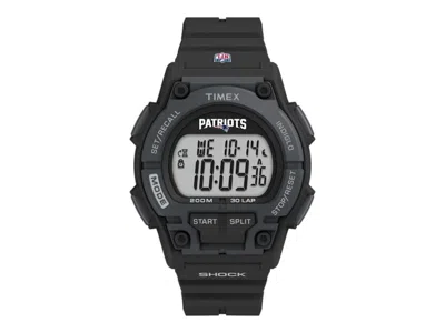 Pre-owned Timex Men's  Tribute Nfl Twzfpatms Watch In Resin In Brown
