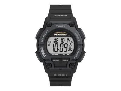 Pre-owned Timex Men's  Tribute Nhl Twzhpngms Watch In Resin In Brown