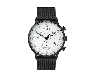 Pre-owned Timex Men's  Waterbury Classic Tw2t36800vq Watch In Stainless Steel
