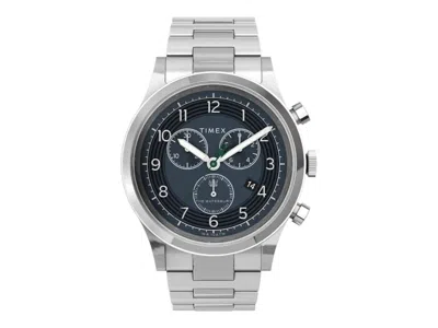 Pre-owned Timex Men's  Waterbury Traditional Tw2u90900 Watch In Stainless Steel In Silver